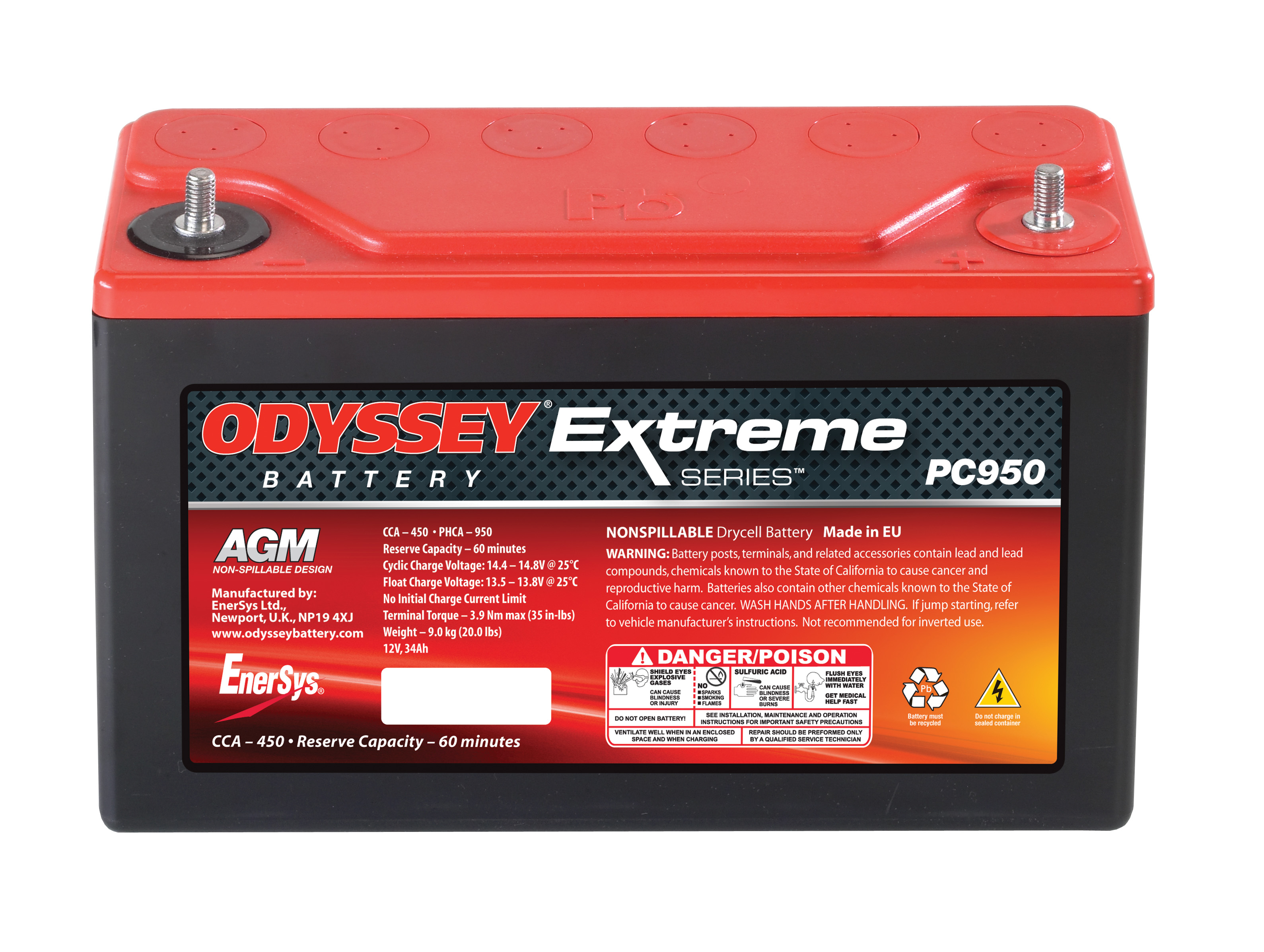 ODYSSEY Extreme Akku 34AH 252 50 EUR Tarvikkeet fi