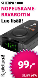 Sherpa 1000 nopeuskameravaroitin