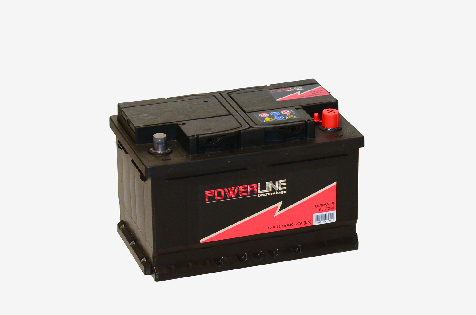 AKKU POWERLINE 72AH [- +] - 88,90 EUR - Tarvikkeet.fi